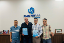 Cuong Vu marine tiếp đón nồng hậu Quý đối tác tới thăm văn phòng